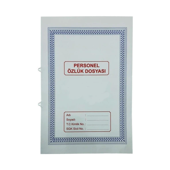 Gülpaş 225 Personel Özlük Dosyası  21 x 30