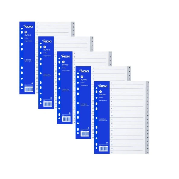 Noki Seperatör 1-20 Rakam 5 Adet 59220