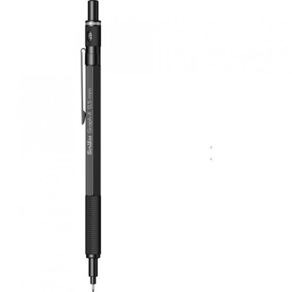 Scrikss Graph-X Metal Versatil Kalem 0.7 Mm Mat Siyah - 2