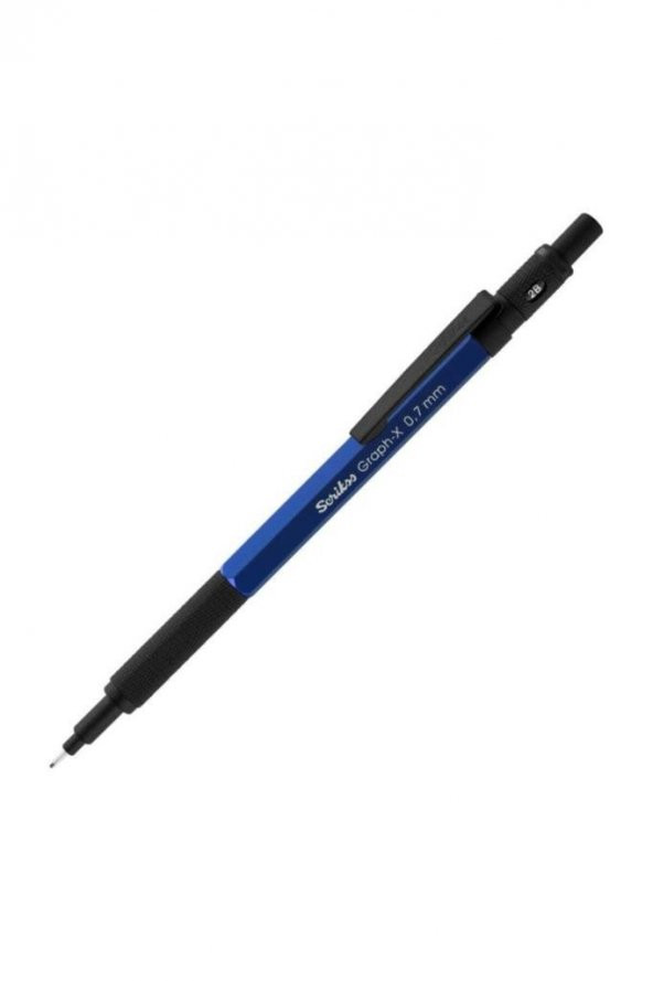 Scrikss Graph-X Metal Versatil Kalem 0.7 Mm Mavi