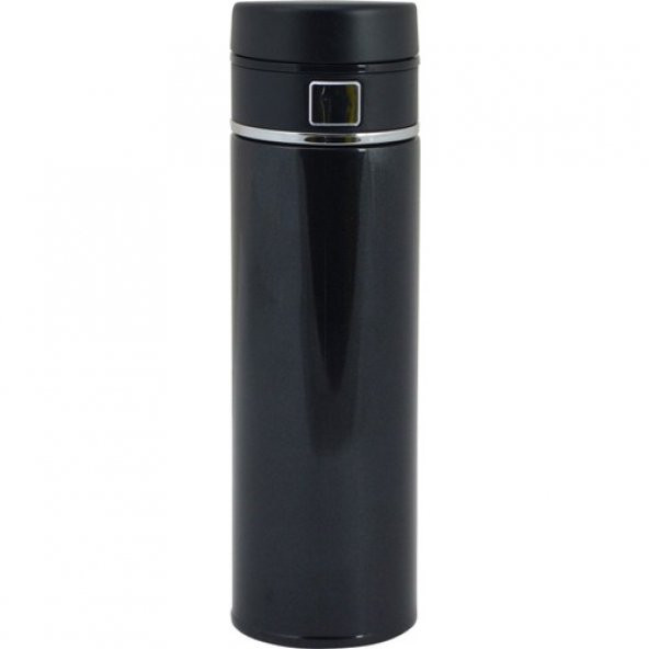 Trendix Easy Secure 420 Ml Çelik Termos Matara - Siyah