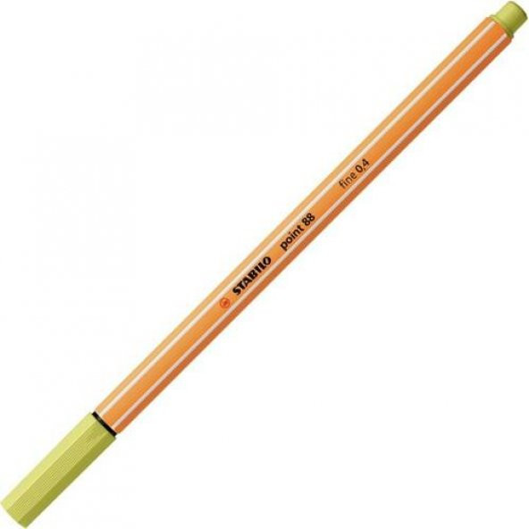 Stabilo Point 88 Ince Uçlu Keçeli Kalem 0,4 mm Hardal - 1