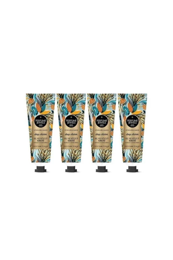 Eyüp Sabri Tuncer Perfume Jewels Deep Charm El Kremi 50ML x 4 Adet