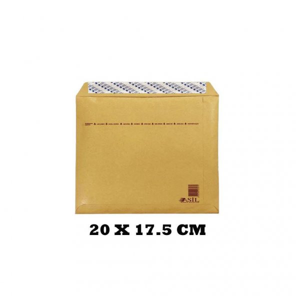 Asil CD 20 x 17.5 Cm Formula Hava Kabarcıklı Zarf No : AS-9110