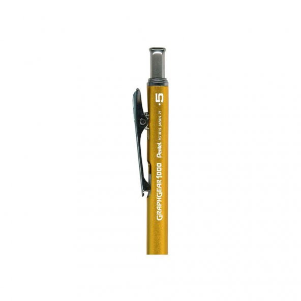 Pentel Graphgear 1000 0.5 mm Mekanik Kurşun Kalem Altın Sarı PG1015C-BX - 2