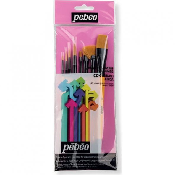 Pebeo Fırça Seti 8 Li Set-4 - 4
