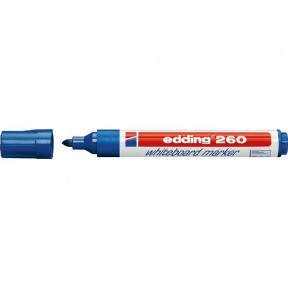 Edding 260 Beyaz Tahta Kalemi 3 Siyah 1 Mavi 1 Kırmızı - 3