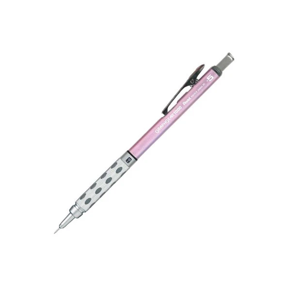 Pentel Graphgear 1000 0.5 mm Mekanik Kurşun Kalem Pembe PG1015C-BX