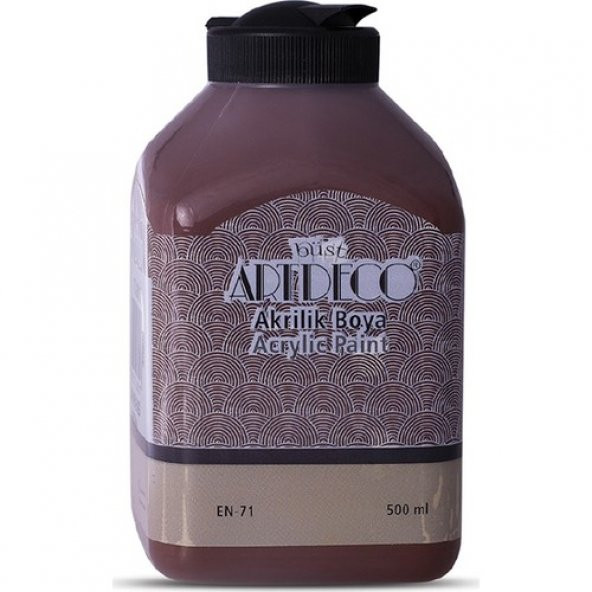 Artdeco Akrilik Ahşap Boyası 500 ml 3615 Kahverengi