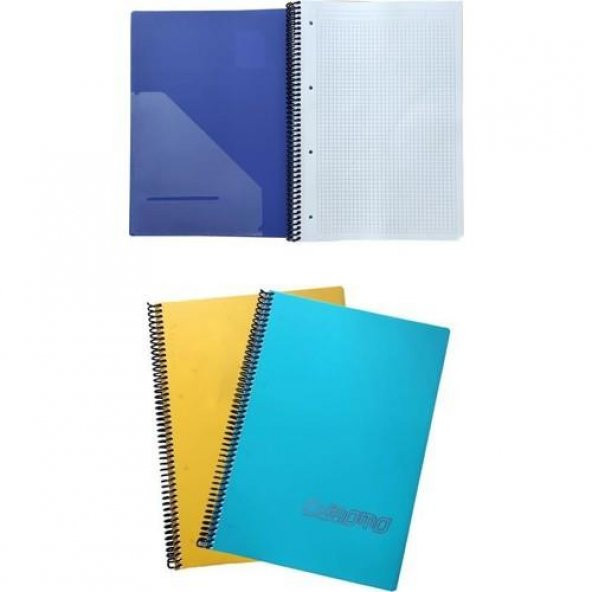 Gıpta Chromo 120 Yp. A4 Spiralli Pp. Kapak Defter Çizgili 2Lİ