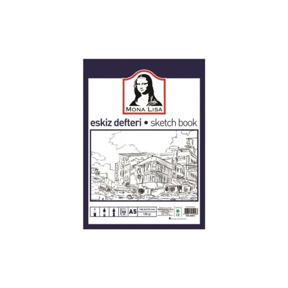 Südar Eskiz Defteri A5 50 Yaprak ürün görseli 1