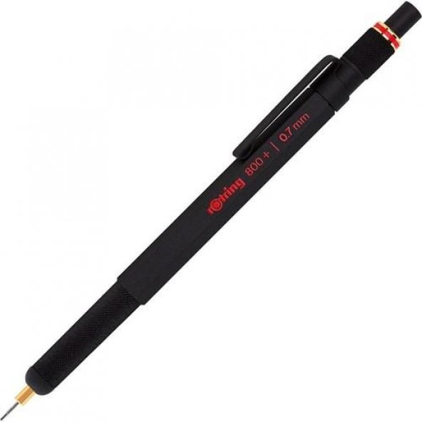 Rotring 800 İki Fonksiyonlu Kalem Plus + 0.7 Mm Siyah 1900182