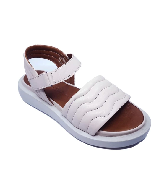 Janestt Kadın Hakiki Deri Sandalet 435-AL 08 - 5