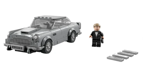 Lego Speed Champions 76911 007 Aston Martin DB5 - Resim 2