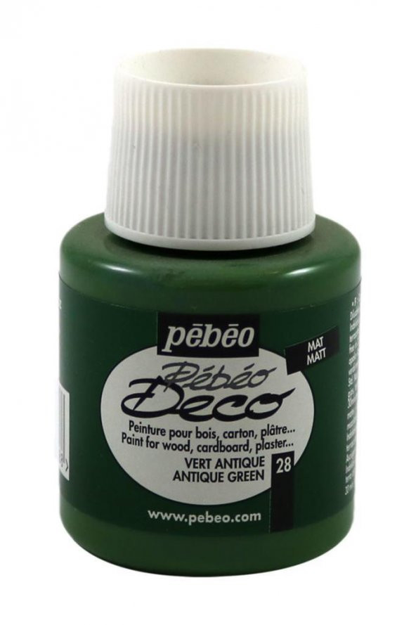 Pebeo Deco Likit Akrilik Boya110ML Şişe Antik Yeşil