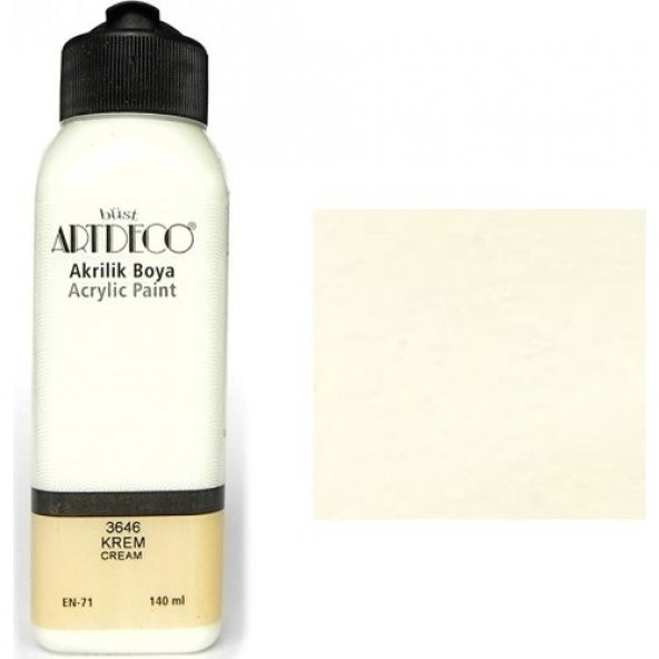 Artdeco Akrilik Boya 140 Ml Krem