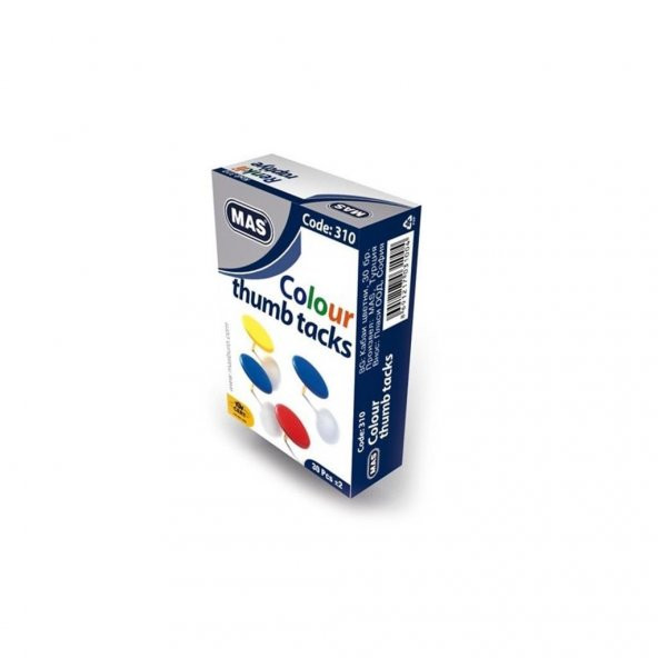 Mas 310 Renkli Raptiye ( Pvc Kaplı )
