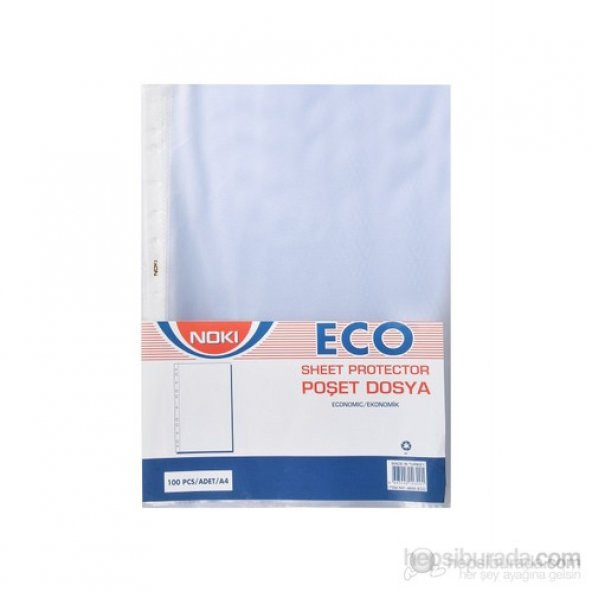 Noki Eco Poşet Dosya 3000Li Paket ( KOLİ )