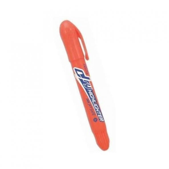 Amos Dry Fosforlu Kalem Turuncu ürün görseli 1