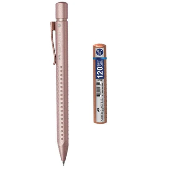 Faber-Castell Grip 2010 Edition Versatil Kalem 0.7 Bakır + 120'li Min