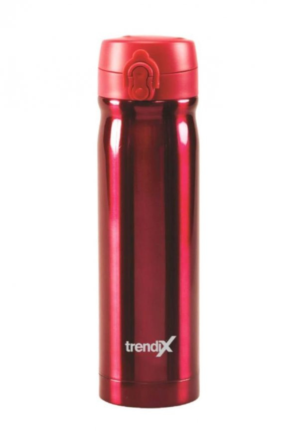 Trendix Thermos Çelik İçli 500 Ml Termos Matara Kırmızı