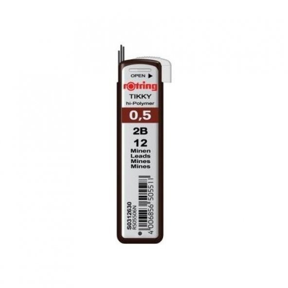 Rotring Kurşun Kalem Ucu 0.5 2B 1 Adet