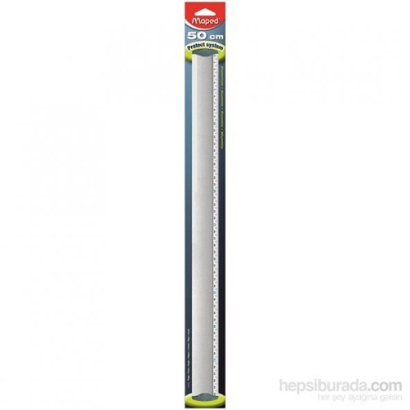 Maped 120050 50 cm Alüminyum Düz Cetvel - 2