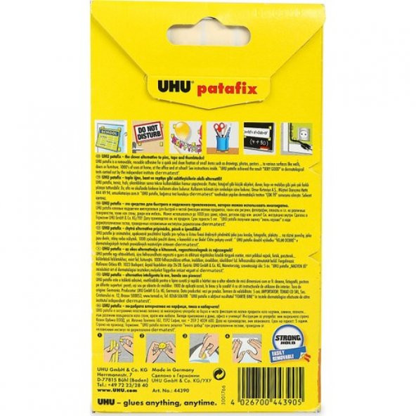 UHU Tac Patafix Sarı - Resim 3