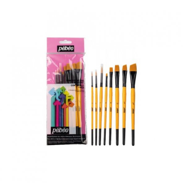 Pebeo Fırça Seti 8 Li Set-6 - 3