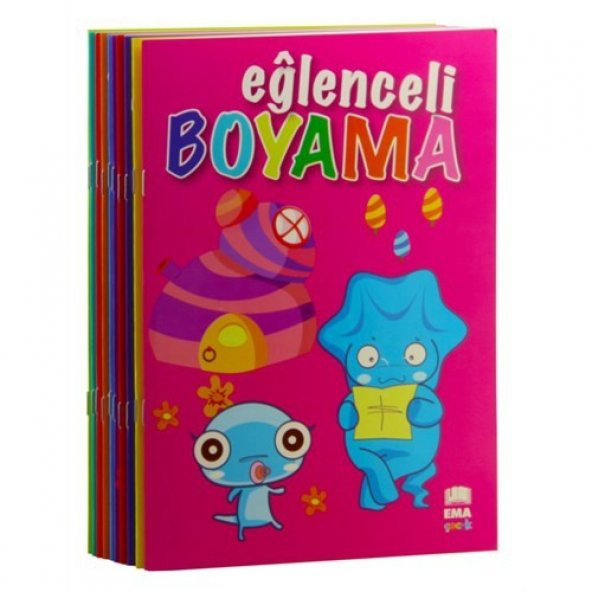 Eğlenceli Boyama Seti (10 Kitap)-Kolektif ürün görseli 1