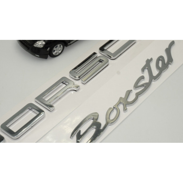 Porsche Boxster Bagaj 3M 3D ABS Yazı Logo Amblem Seti - 3