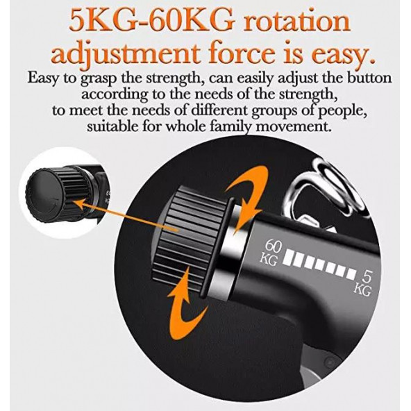 Leyaton Sayaçlı El Yayı 5 Kg - 60 Kg Ayarlanabilir - 3
