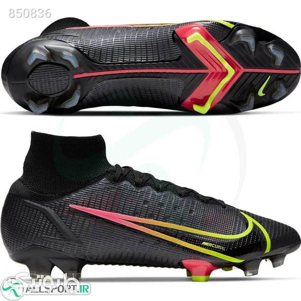 Nike Mercurial Superfly 8 Elite Fg M Men's Black Football SİYAH ERKEK KRAMPON CV0958090 (P-9) - 2