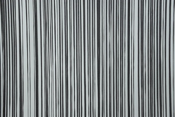 İP PERDE KOYU ANTRASİT RENK 300 x 280 CM - Resim 2