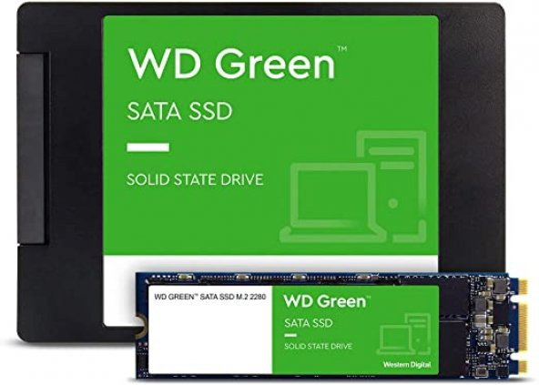 Wd 240GB Green 2.5 545MB-S 3D Nand WDS240G3G0A Harddisk - 3