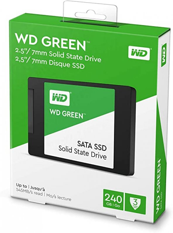 Wd 240GB Green 2.5 545MB-S 3D Nand WDS240G3G0A Harddisk - 4