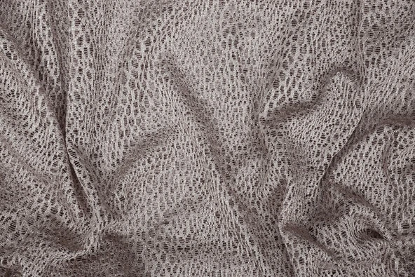 MİKRO MODEL KUM BEJİ RENK TEK KANAT Pileli Fon Perde 75*260 cm ürün görseli