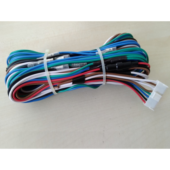 MERKEZİ KİLİT SETİ TESİSATI MFK (SADECE TESİSAT) (4 KAPI KUMANDASIZ İÇİN) 12V ÜNİVERSAL