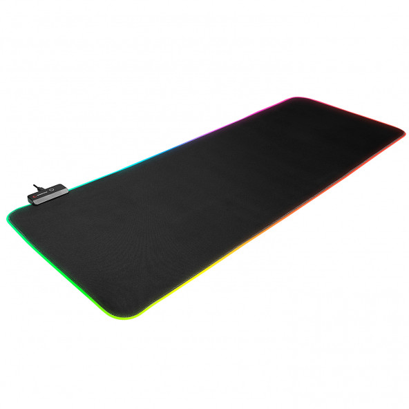 Rampage MP-22 Siyah 3008003mm RGB Ledli Gaming Mouse Pad - 3