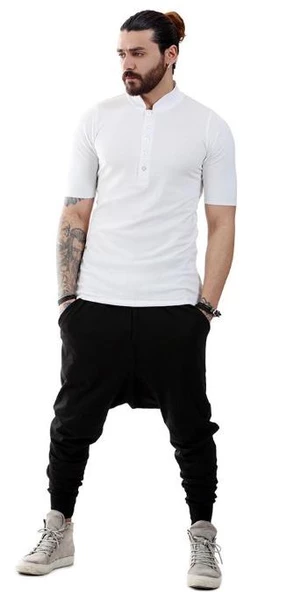 Capotrio Erkek Kısa Kol Hakim Polo Yaka T-Shirt - 4