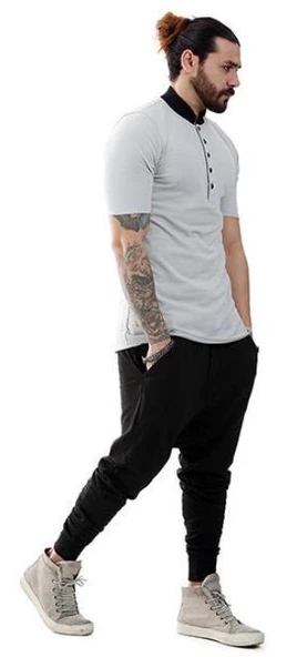Capotrio Erkek Kısa Kol Hakim Polo Yaka T-Shirt - 5