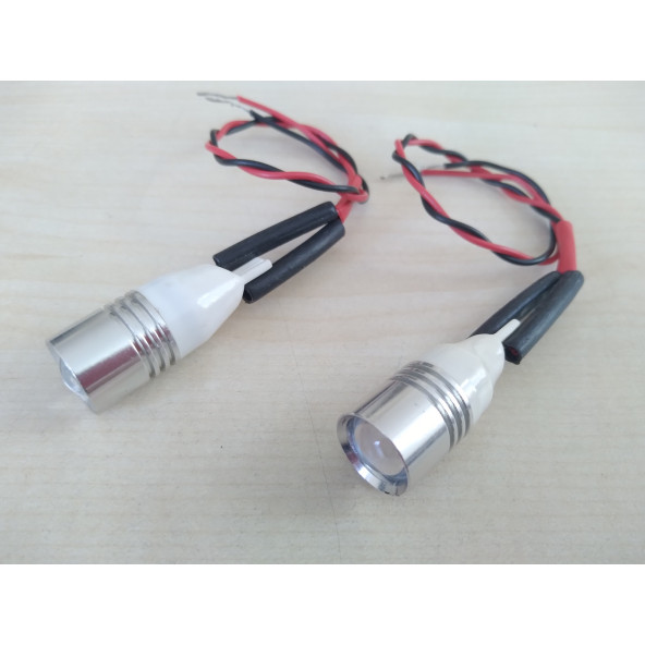 AYNA ALTI LEDİ 2Lİ TAKIM BEYAZ (12V) AYNA LEDİ, MERCEK KARTAL GÖZÜ, AYDINLATMA LEDİ, LED LAMBA - 3