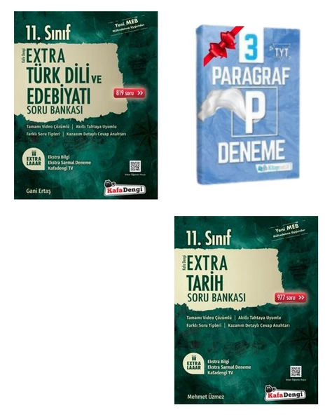 11.Sınıf Extra Edebiyat ve Tarih Soru Bankası