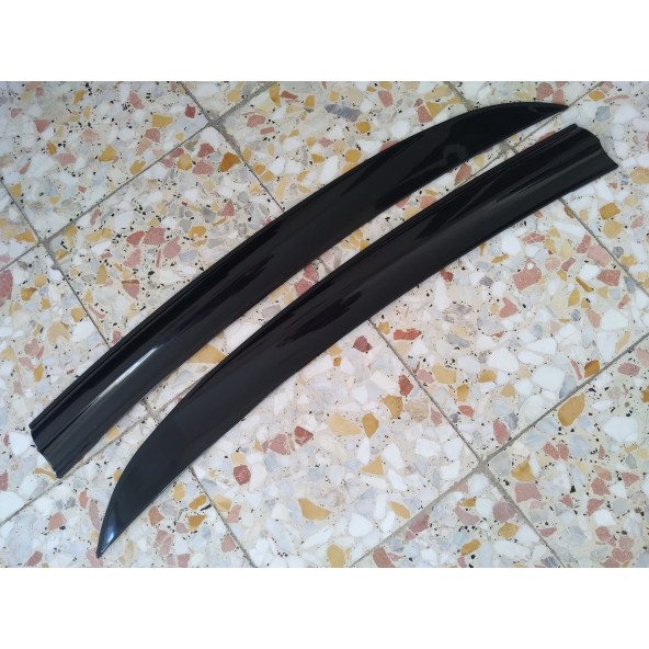 RENAULT MEGANE 1 KAPI CAM RÜZGARLIĞI MKM (2ADET ARKA KAPILAR İÇİN) YAĞMURLUK - 2