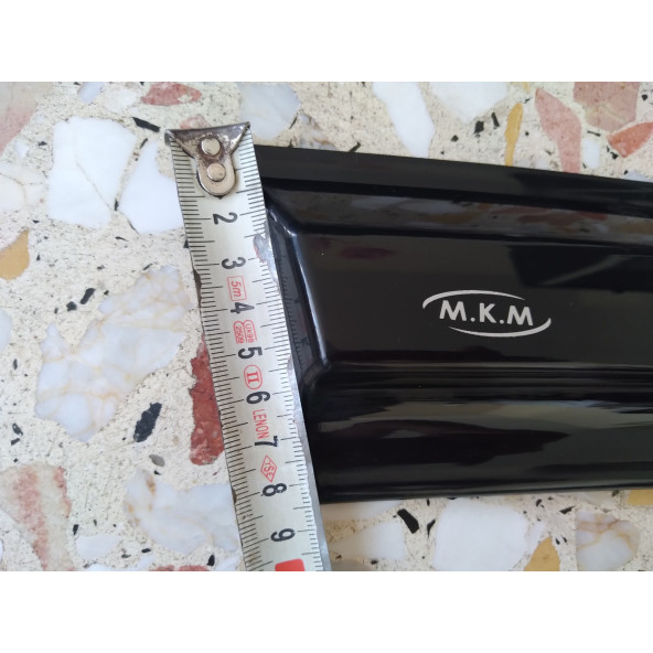 RENAULT MEGANE 1 KAPI CAM RÜZGARLIĞI MKM (2ADET ARKA KAPILAR İÇİN) YAĞMURLUK - 4