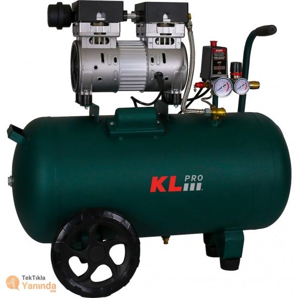 KLPRO KLK50S Yağsız Sessiz 50 LT Kompresör 50 Litre