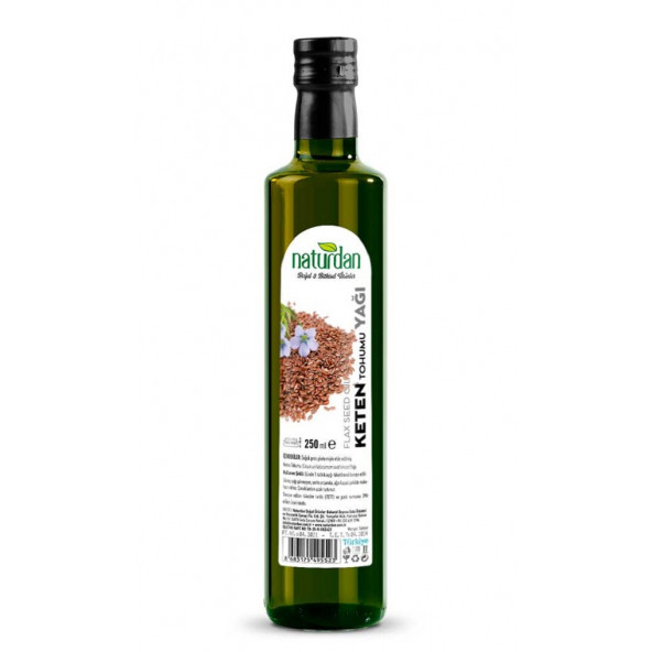 Naturdan Keten Tohumu Yağı 250 ml