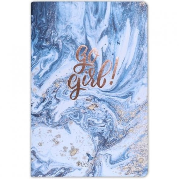 Marble Mavi Go Girl! Defter