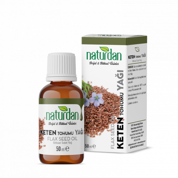 Naturdan Keten Tohumu Yağı 50 ml