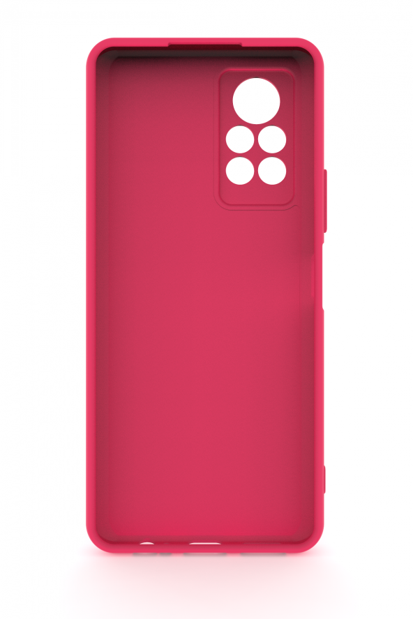 Infinix Note 11 Pro Kamera Korumalı Kırmızı Silikon Rubber Kılıf Arka Kapak - 2